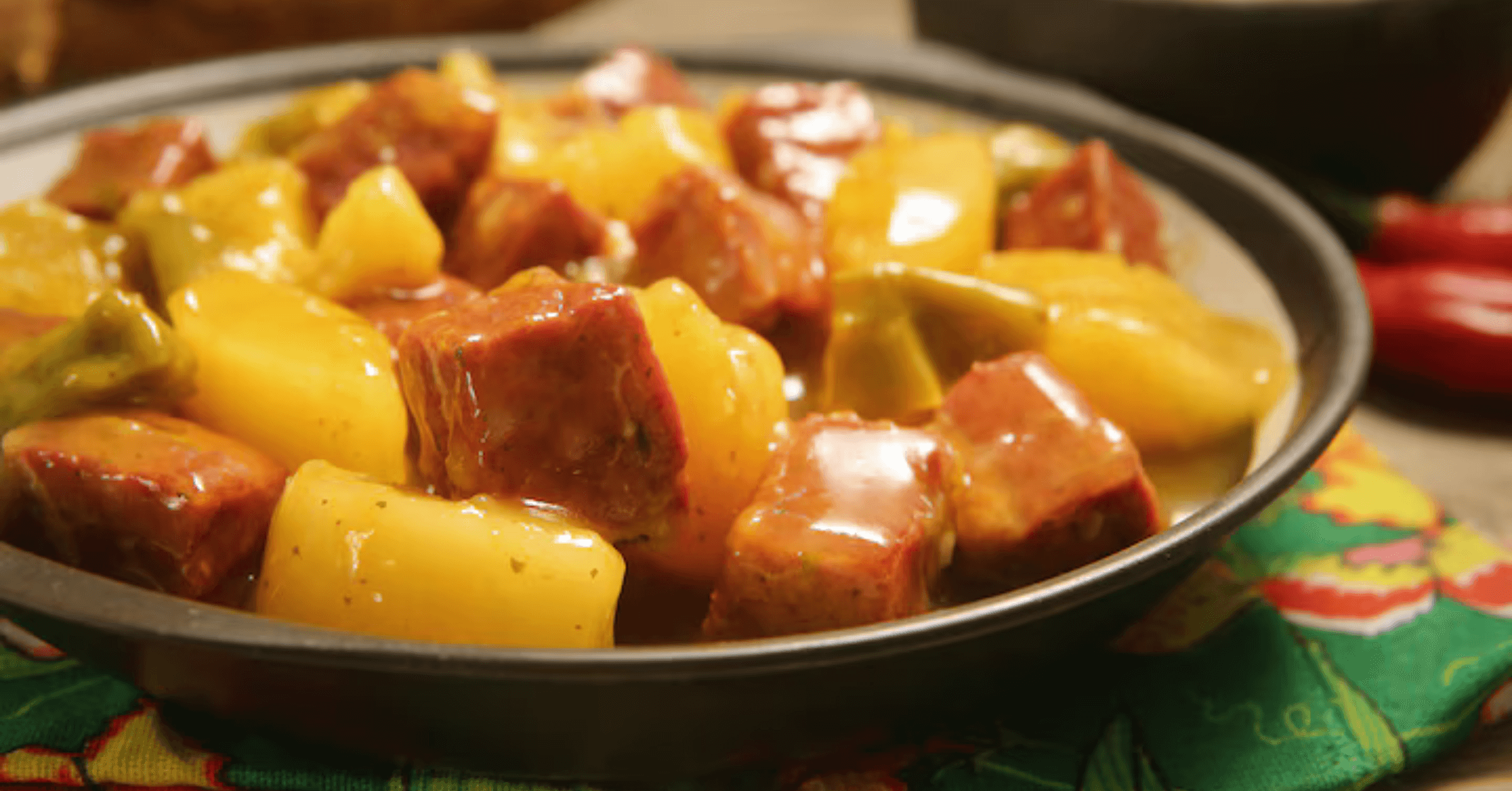 Carne de Sol com Macaxeira